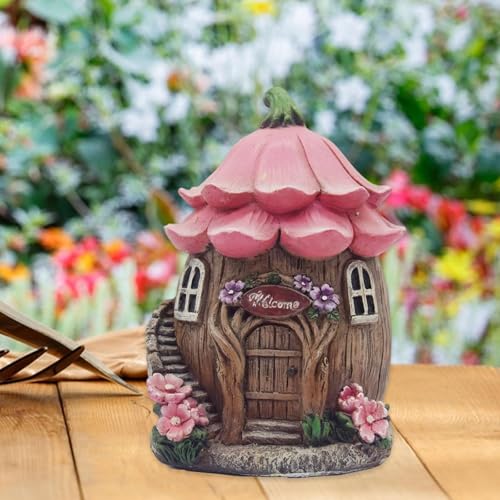 Micro-aménagements paysagers sublimés par une statue en forme de maison détaillée - 8