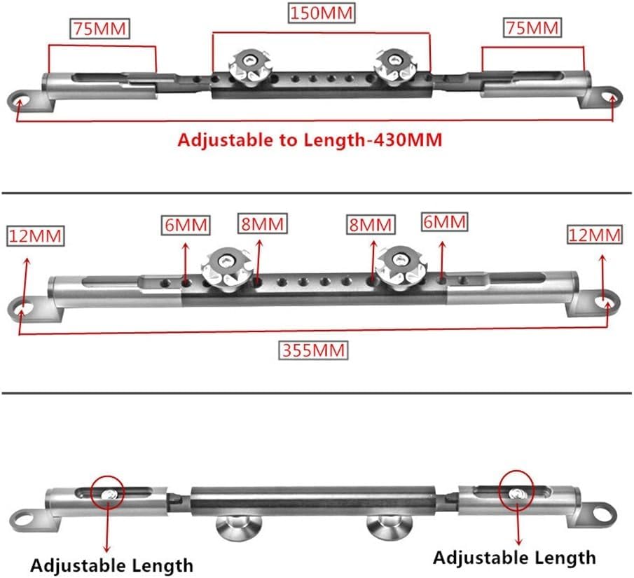 クロスバーバランス 変更されたオートバイハンドルバーバランスバー調整可能なクロスバー X-MAX ため XMAX300 XMAX25