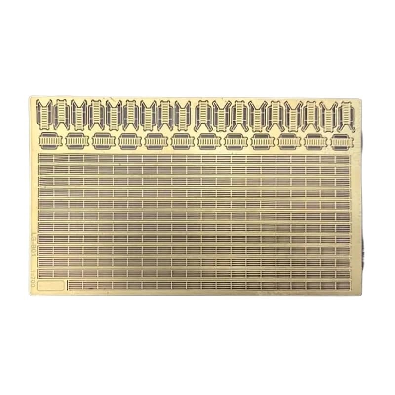 TIAJTHYD 1Set Multi-Scale Photo-Etched Railing/Escalator/Ladder Kit DIY Etched Parts For 1/200 1/350 1/700 Scale Ship Model Detailing(LG-B01)