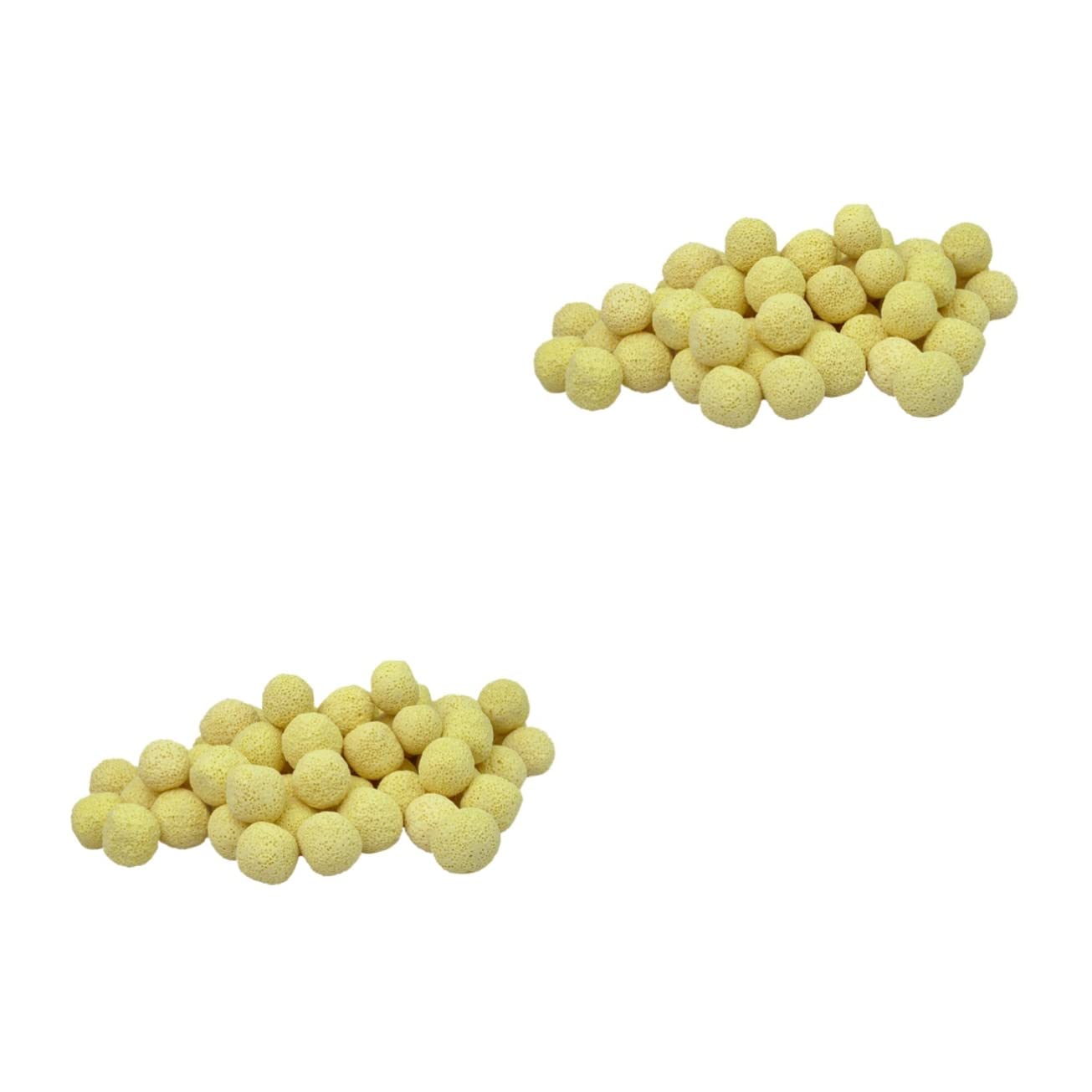 Toddmomy2pcs 1 Aquarium Filter Ball Small Fish Tank Replacement Filter for Aquarium Travel Chinchilla Cage Automotive Surrogate Car Model Fish Tank Castles Bioorb Filter Material Major