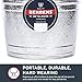 Behrens Hot-Dipped Galvanized Steel Utility Pail 10-Quart