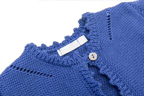Image of Lilax Baby Girls' Long Sleeve Shrug, Knit Girls Cardigan, Childrens Bolero
