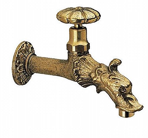 KINGSTON BRASS Verstellbarer Waschhahn – Wandmontage, Poliertes Chrom, Für Wäsche & Haushalt