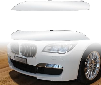 Front Bumper Chrome Trim Grille Eyebrows for 2009-2015 BMW F01 F02