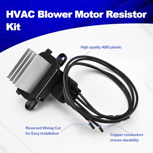 Image of HVAC Blower Motor Resistor Kit Compatible with Ford 2010-2017 Expedition 2010-2014 F150 2011-2017 Lincoln Navigator YH1829 Part Numbers BL3Z-19E624-A BL3Z19E624A YH-1829 YH1829