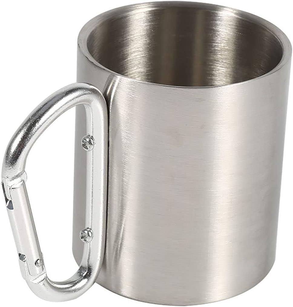 Tazza antigoccia in acciaio inox 400 ml per sublimazione - argento