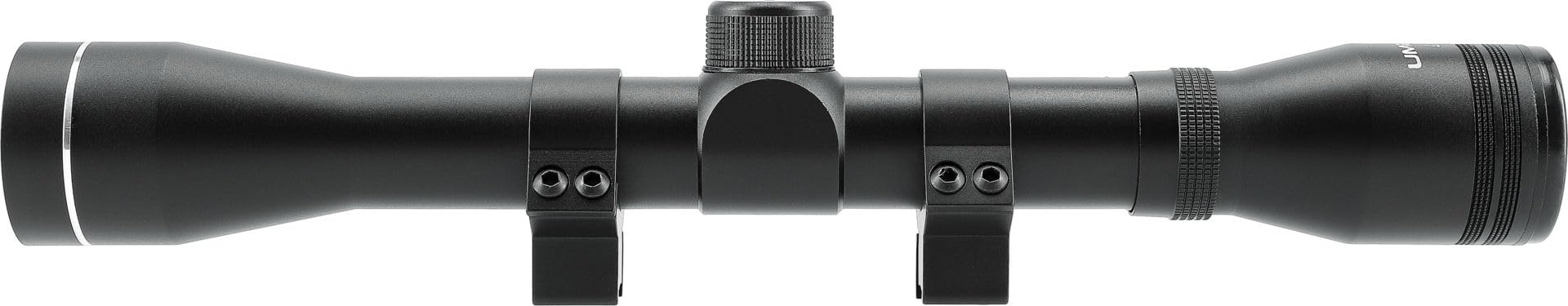 Walther Zielfernrohr RS 4 x 32, Ø 23 mm Objektiv, Fernrohr für Luftgewehre, unbeleuchtet, inkl. Ø 11 mm Montagering