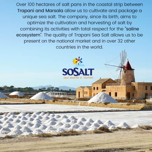 SOSALT Dal Mare di Trapani Sal de Mar Gruesa 22.7 lb miniatura 2
