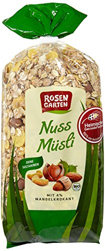 Rosengarten Nuß-Müsli, 3er Pack (3 x 750 g)