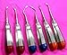German Set of 6 EA Dental Elevator Miller Tooth EXTRACTING East WEST Right Plus Left