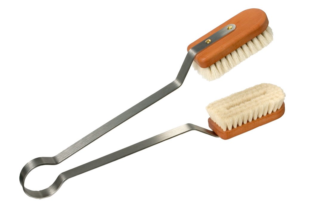Redecker 460135 suave hojas cepillo – pelo de cabra