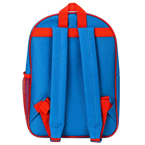 William Lamb Thomas the Tank Engine Kids Childrens Premium Backpack School Travel Bag with side mesh pocket and front zipped pocket, Multicolour, 36.7cm (height), 26cm (width), 13cm (depth) (02938)