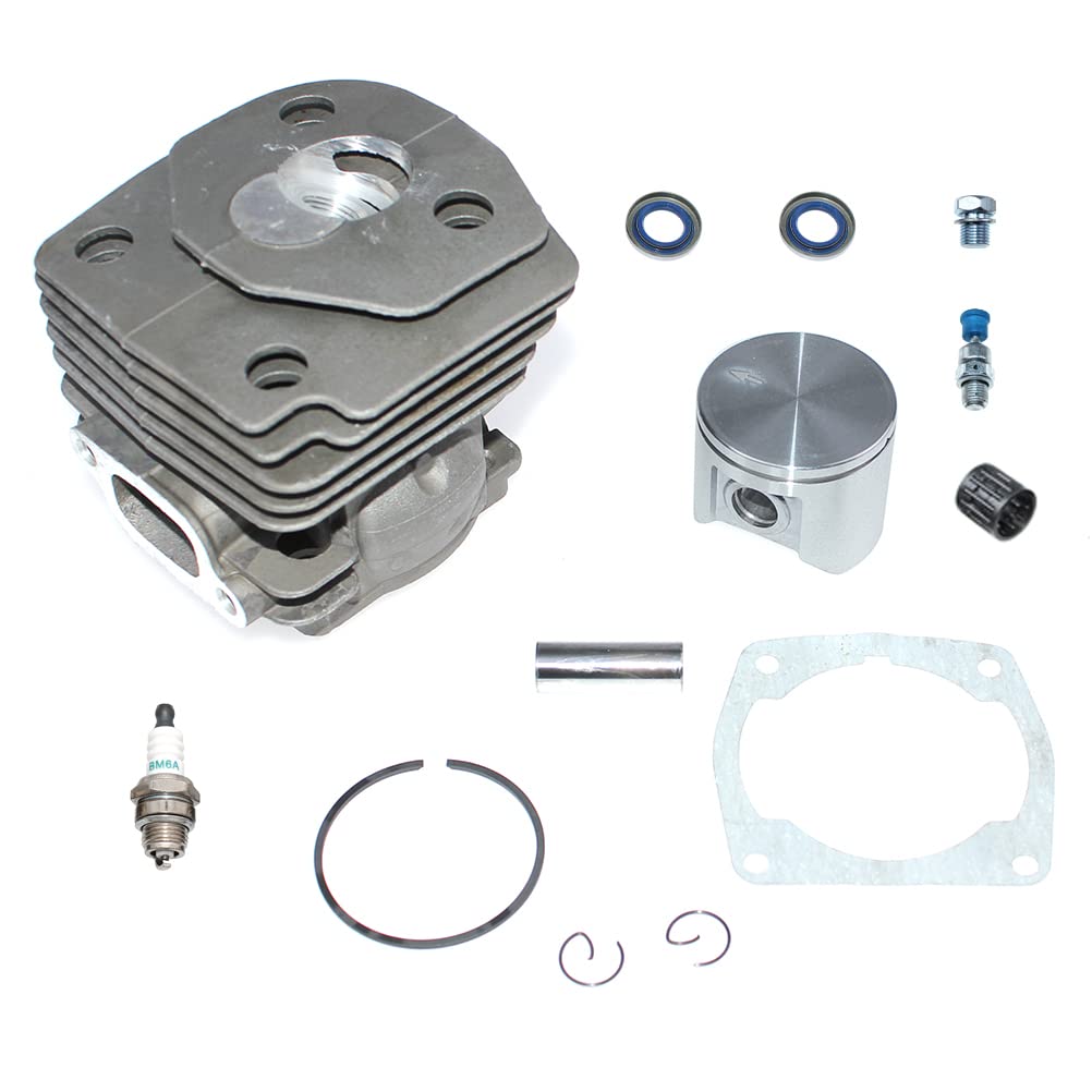 Kits de Piston Cylindre 47mm pour chaîne Jonsered 2156 CS2156 CS2156EPA 2159 CS2156 CS2159EPA CS2159EPA I 537157304 580303302 Pièces détachées pour Le Jardin