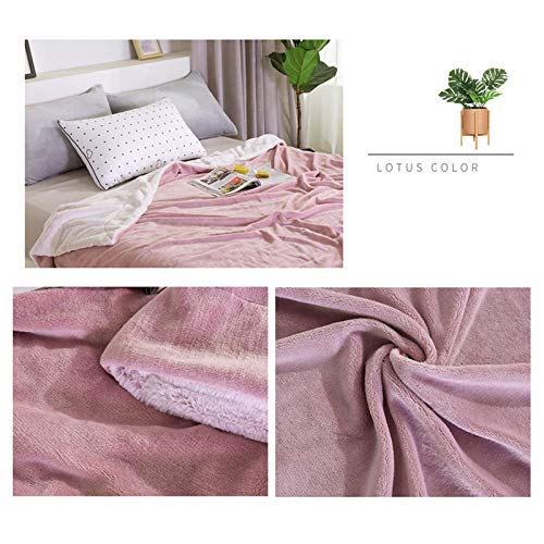 Couvertures en peluche de lapin FACAI en molleton de corail haute qualité - 3