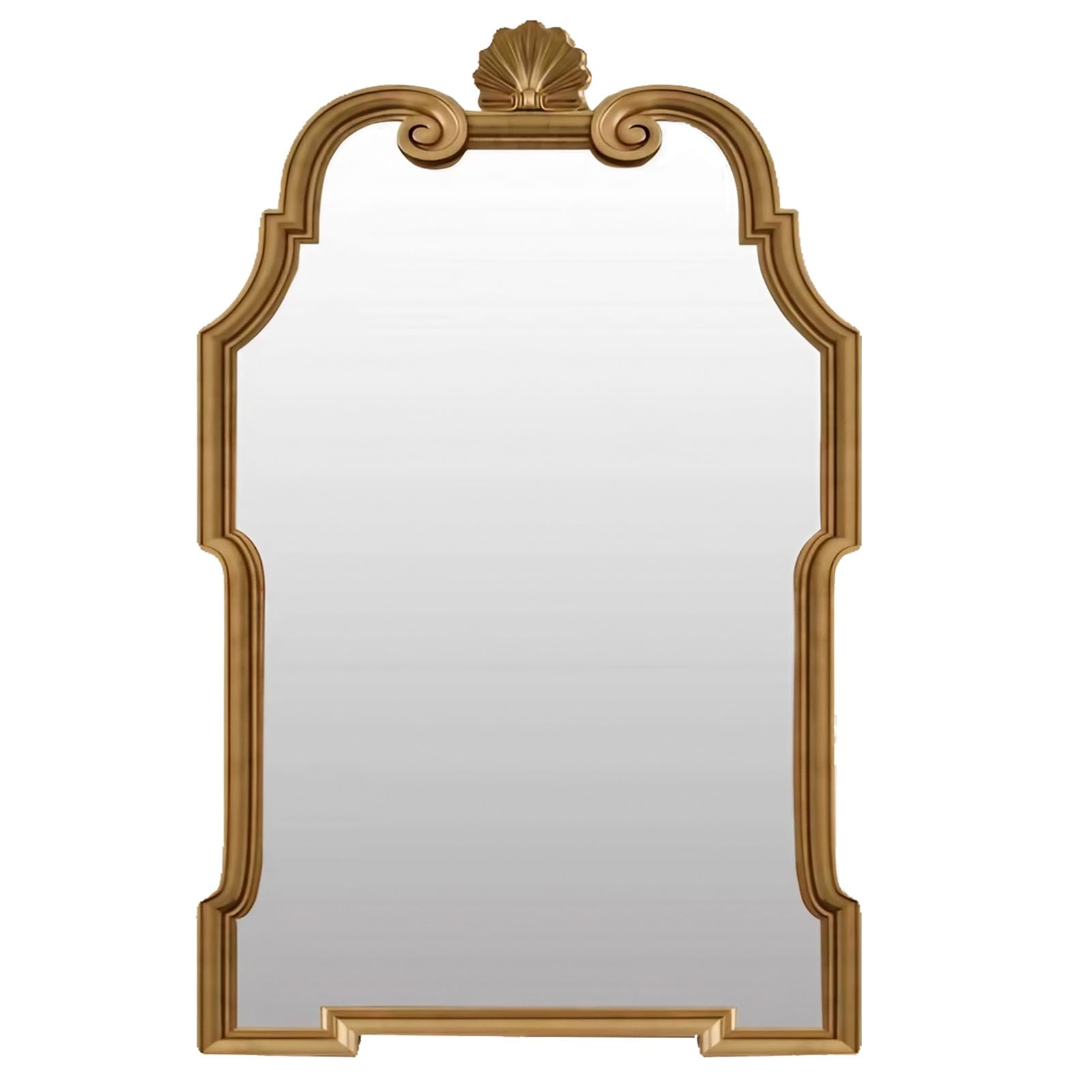 FGXHHS 70x100 cm Vintage Ornate Wall Mirror, Traditional French Baroque Decorative Mirror for Living Room Bedroom Bathroom Entryway