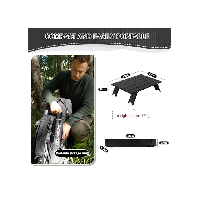 Naturehike Camping Folding Table - Image 3