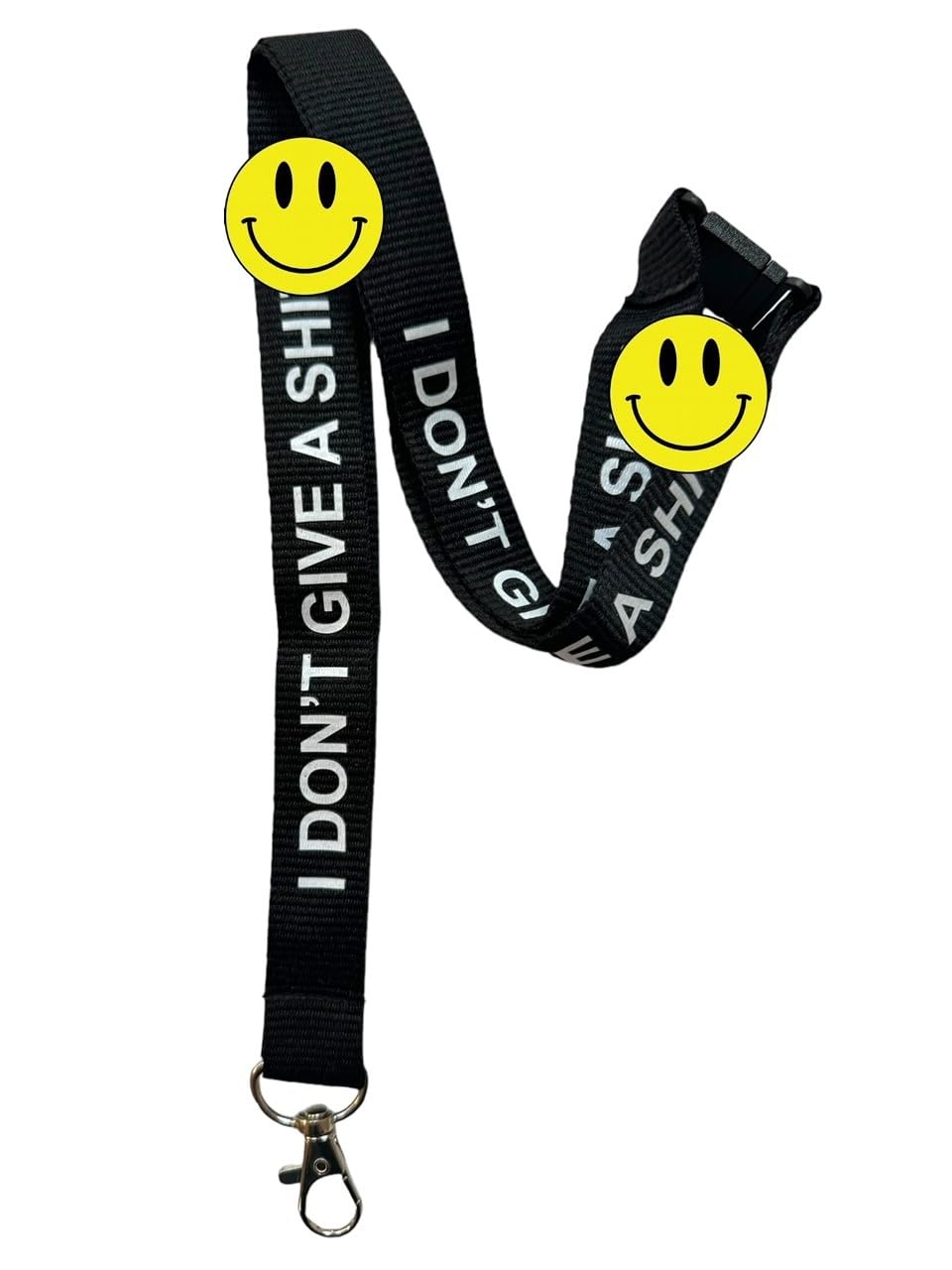 PAC Supplies Global Offensive Sayings Breakaway Lanyards, Assorted Designs (I Dont Give A Shi*)