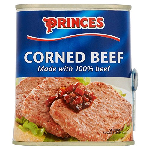 Princes Corned Beef (340 g x 6 x 1 paquete de tamaño)