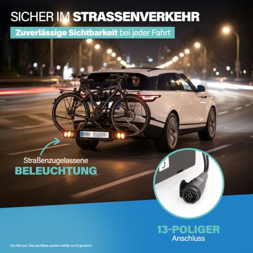 Fischer 126001 Bagażnik, Czarny, Na 2 Rowery