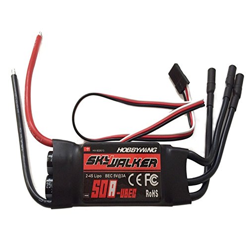 Hobbywing Skywalker 2-4S 50A UBEC Brushless ESC With 5V/5A BEC For RC Models Multicopters Helicopters Quadcopter Airplanes