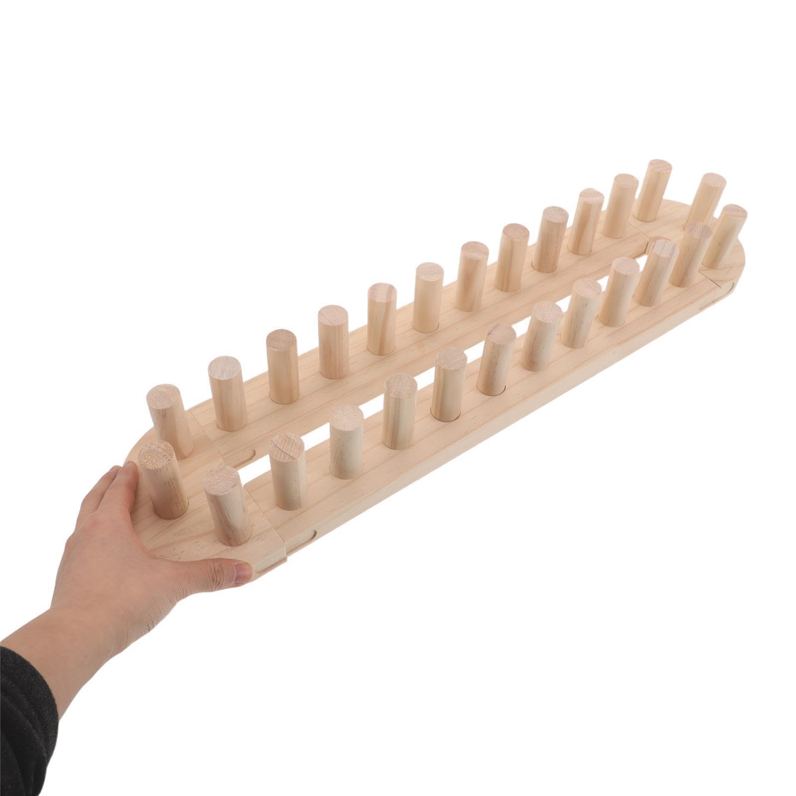 Telar para Tejer a Mano de Madera, Base Modular Khaki