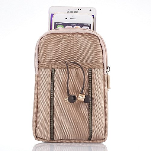 ULIKE™ Multipurpose Big Capacity 2 Layers Waterproof Smartphone Portable Storage Nylon Bag Pouch / Workout Sport Armband