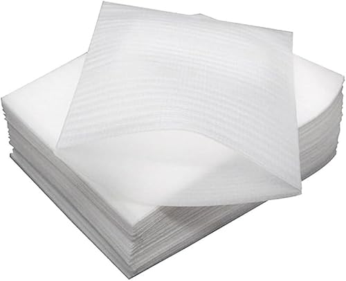 Miniatura 3 de Operitacx 200 bolsas de cojín estáticas, reutilizables, a prueba de golpes, para un embalaje seguro de platos, cristalería, electrónica, fundas