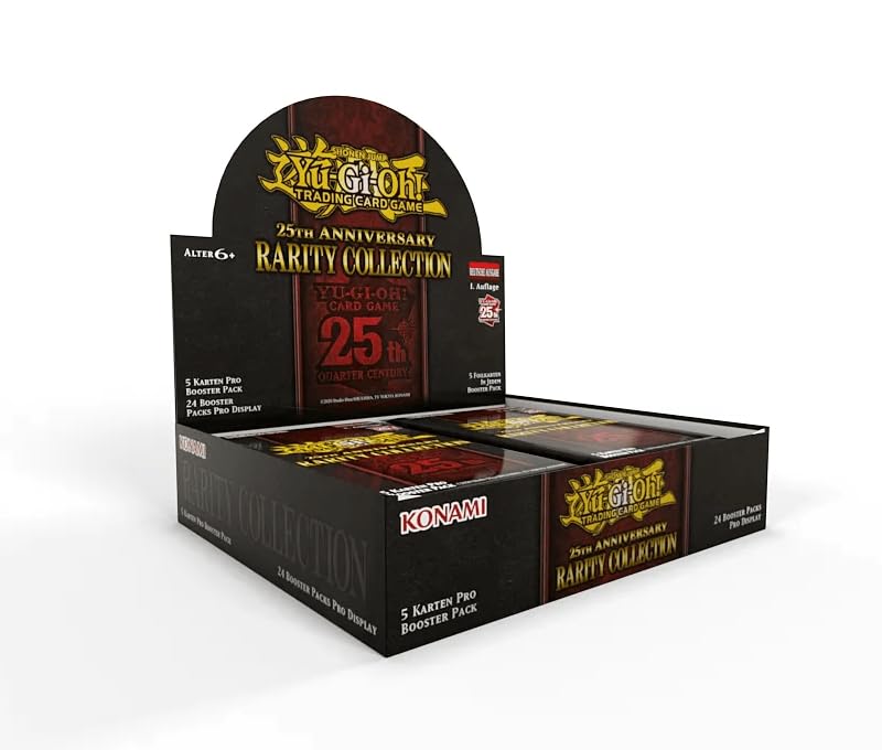 25th Anniversary Rarity Collection Display (24 Booster) - RA01 - Yugioh - Deutsch - OVP - 1. Auflage - mit RC-Fieldcenter