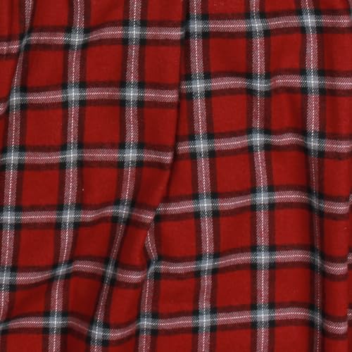 Roundtree & Yorke Men's Big and Tall Flannel Sleep Bottoms Pajama Pants4