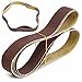 Price comparison product image Winwill 3 Pack 1" x 30" Sanding Belts, 240 Grit,AL Oxide 762 x 25mm