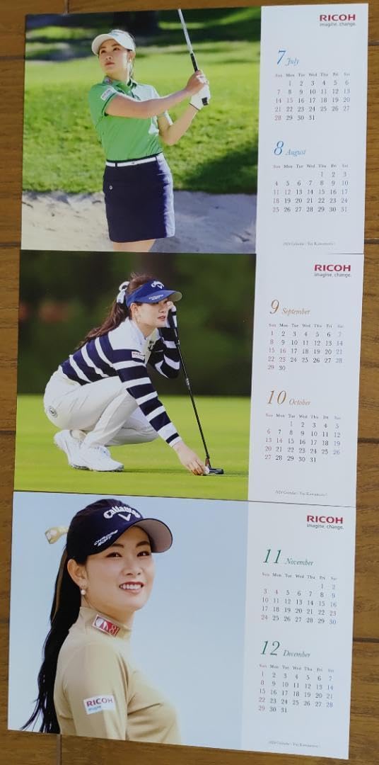 Amazon.co.jp: 河本結選手2024卓上カレンダー 非売品 : 文房具