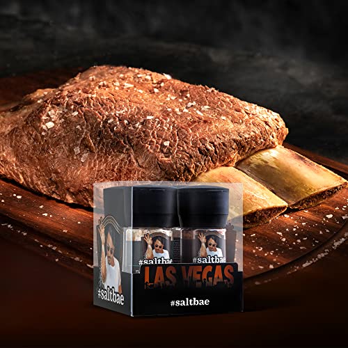 SaltBae Las Vegas Salt & Seasonings gourmet set, 4 pcs high quality seasonings for any cook or grillmaster - Image 4