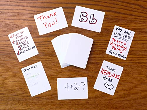 Regal Bingo - Blank Playing Cards - Multi-Purpose, Functional - High Contrast, Vibrant White Thick Cardstock - For School Projects, Flash Cards, Games, Parties - 2.5” X 3.5”, 52 Cards #TOP6