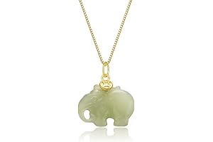 Jade Elephant Necklace: A Symbol of Wisdom and Protection