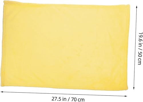 Miniatura 6 de DECHOUS Manta azul a prueba de agua, manta de franela de forro polar para sofá, manta de felpa, manta de color, manta mullida y ligera para cama,