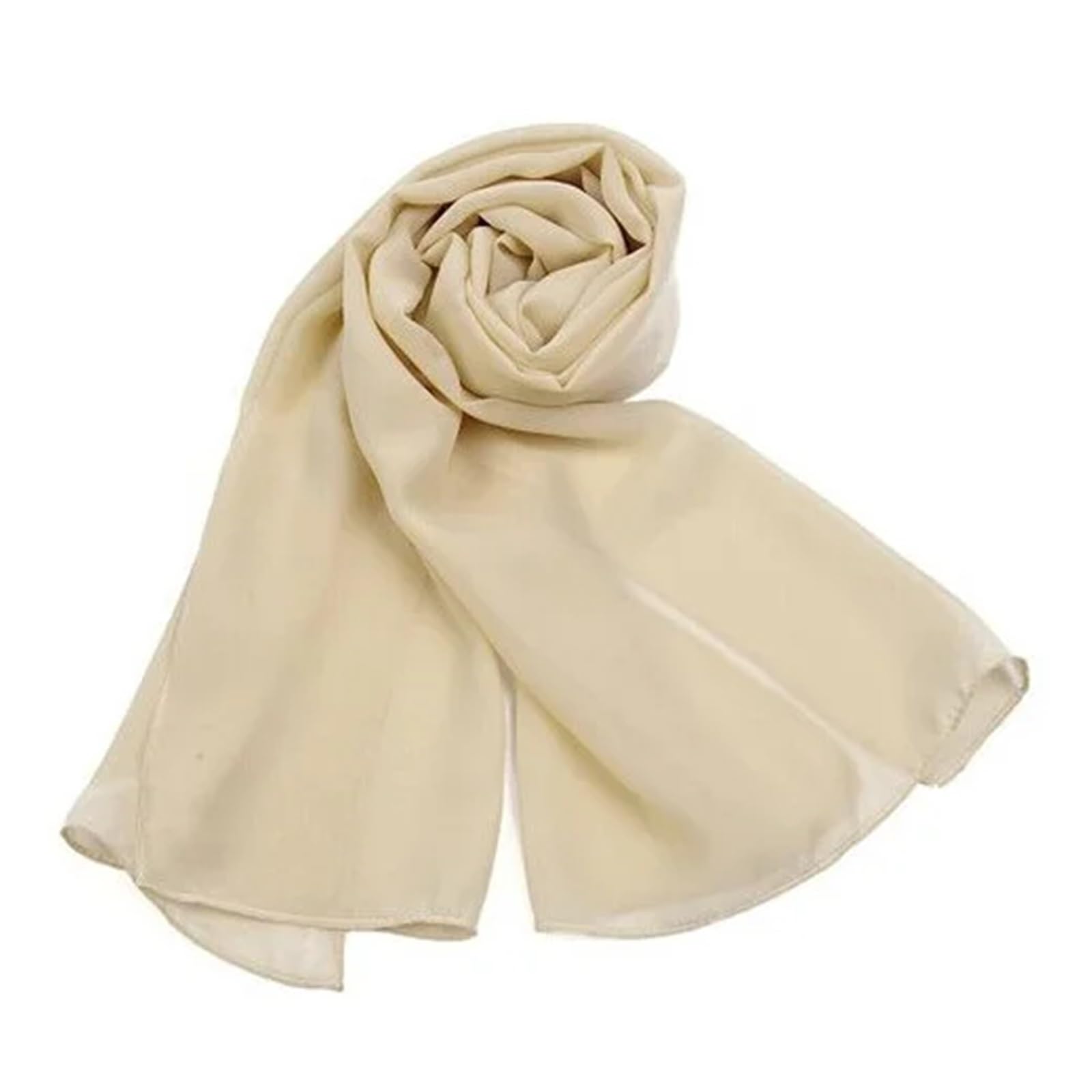 HEUchuan Wedding Dress Shawl Solid Chiffon Wedding Bridal Shawl Wrap Cape Bolero Scarf Cloak Women Accessories(Yellow)