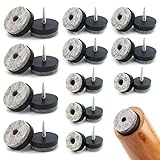 5, PACCHETTO: Forniamo 24 pezzi di feltrini in un pacchetto: 20 mm / 0,79 pollici * 8 pezzi, 25 mm / 1 pollice * 8 pezzi, 28 mm / 1,1 pollici * 8 pezzi, che possono soddisfare le tue diverse esigenze.