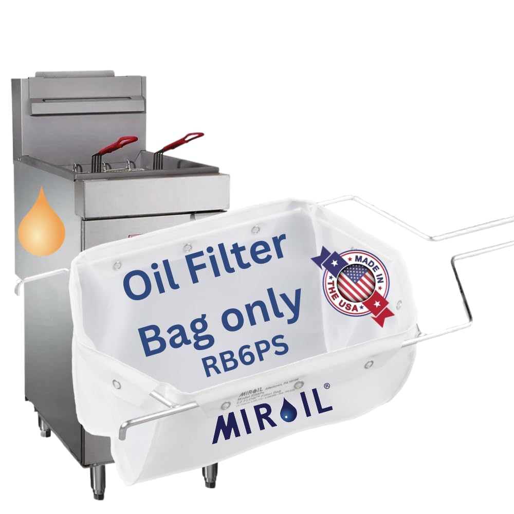 Miroil RB6PS Part 12852 EZ Flow - Bolsa de filtro para aspiradora