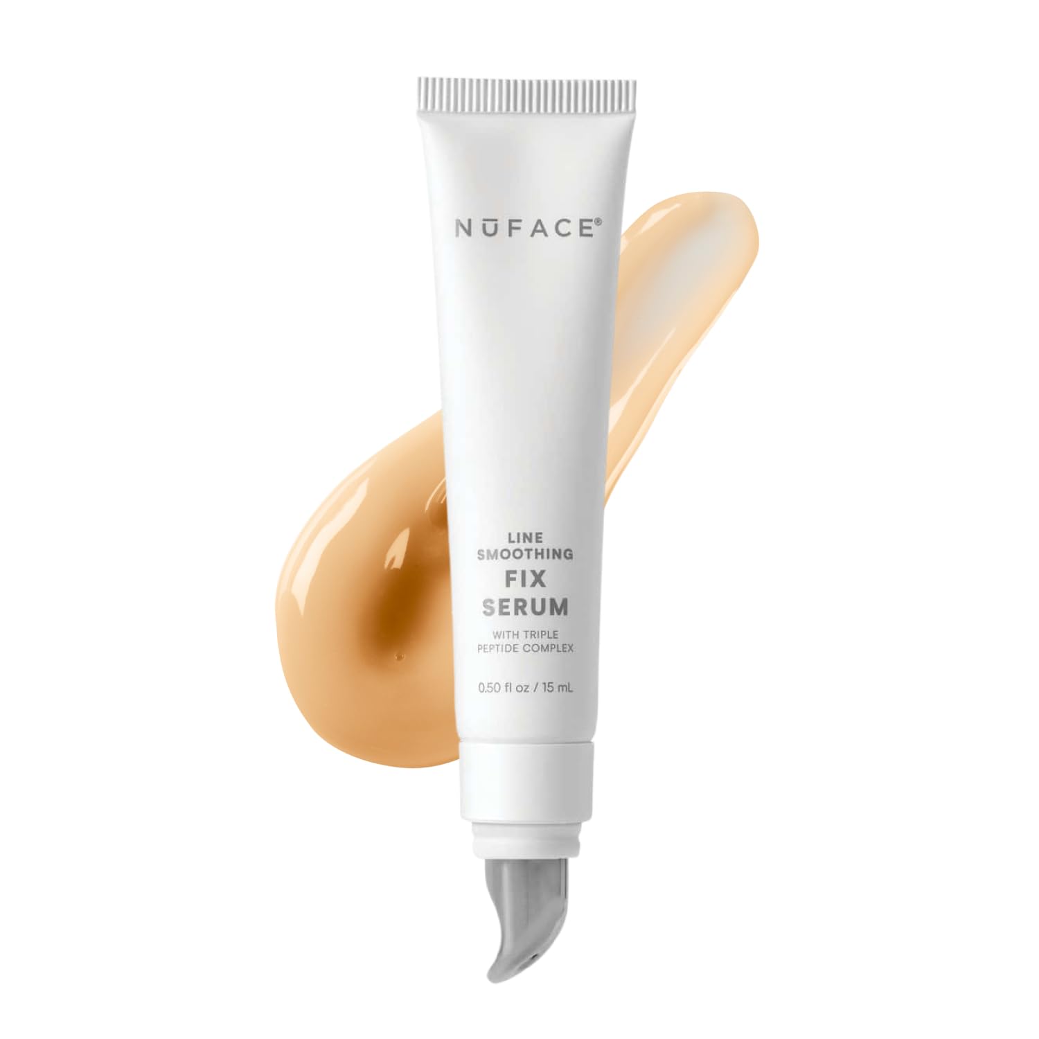 NuFACE FIX Serum | Line Smoothing Serum | Use alone or with NuFACE FIX Device | Awaken Tired Eyes + Revive Dull-looking Skin| 0.5 FL Oz