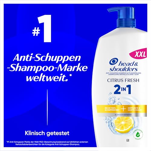 Head & Shoulders Citrus Fresh 2in1 Anti-Schuppen-Shampoo 800ml – Ansicht 2