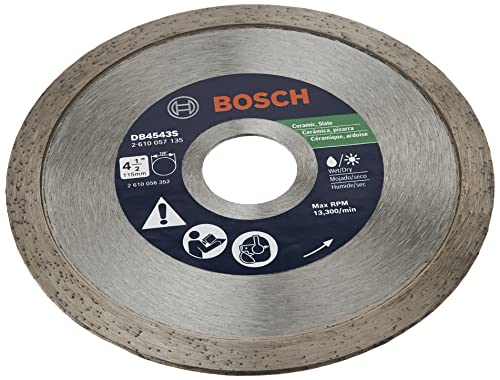 Bosch Db4543S Continuous Rim Diamond Blade, Silver, 4-1/2-Inch #TOP11
