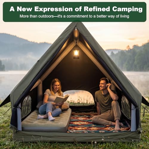 Carpa Inflable de Lujo NANJEEN para 1-2 Personas, 600D Oxford miniatura 3