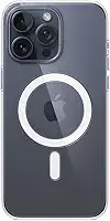 Capa Capinha Case para (iPhone 15 Pro Max) Magnética Carregamento por Indução Transparente Premium Anti Impacto, Anti Amarelamento, Proteção de Câmera (iPhone 15 Pro Max)