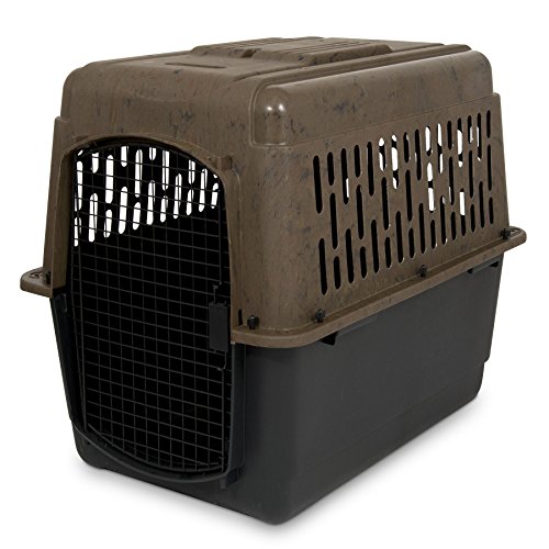 Petmate Ruffmaxx Camouflage Dog Kennel Pet Carrier & Crate 36' (50-70 Lb), Outdoor And Indoor For Large, Medium, And Small Dogs - Made From Recycled Material W/ 360-Degree Ventilation, Made in USA
