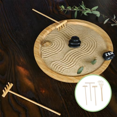 Mini rastrillos zen para arena, pack x4 miniatura 7