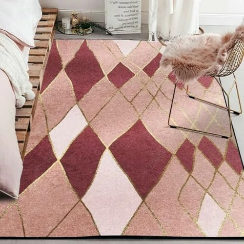 Tapis géométrique moderne au design graphique 50x70 CM - 2