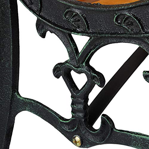 Relaxdays Sedia da Giardino, Braccioli