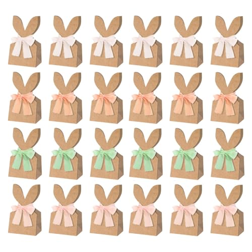 Bolsas para dulces de Pascua resistentes de 24 piezas que evitan roturas de galletas