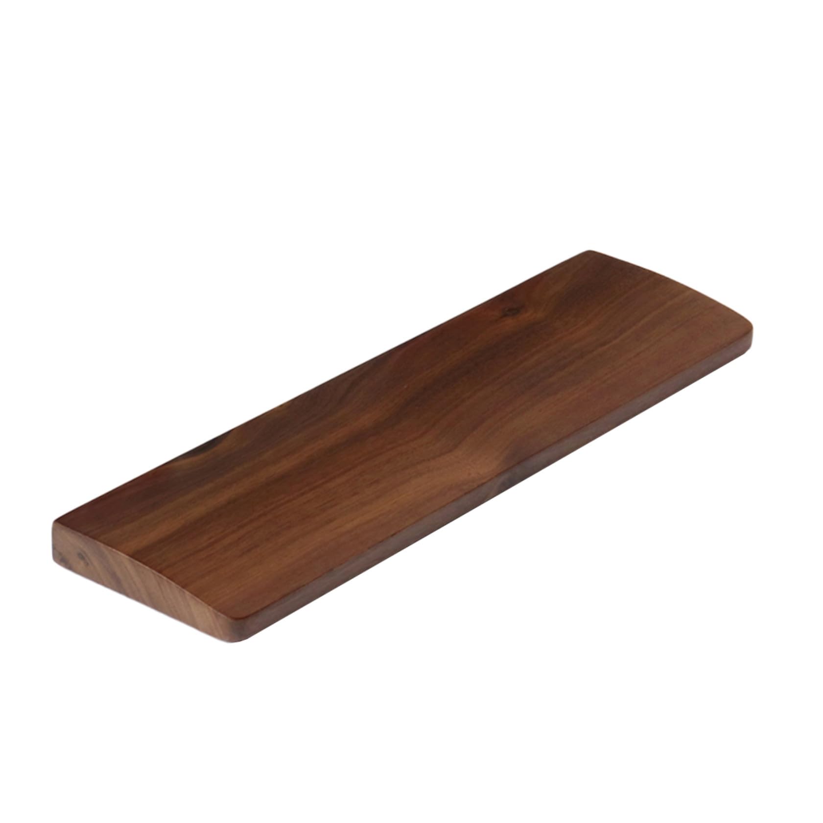 Poggiapolsi in Noce 440x80 Mm, Supporto Ergonomico