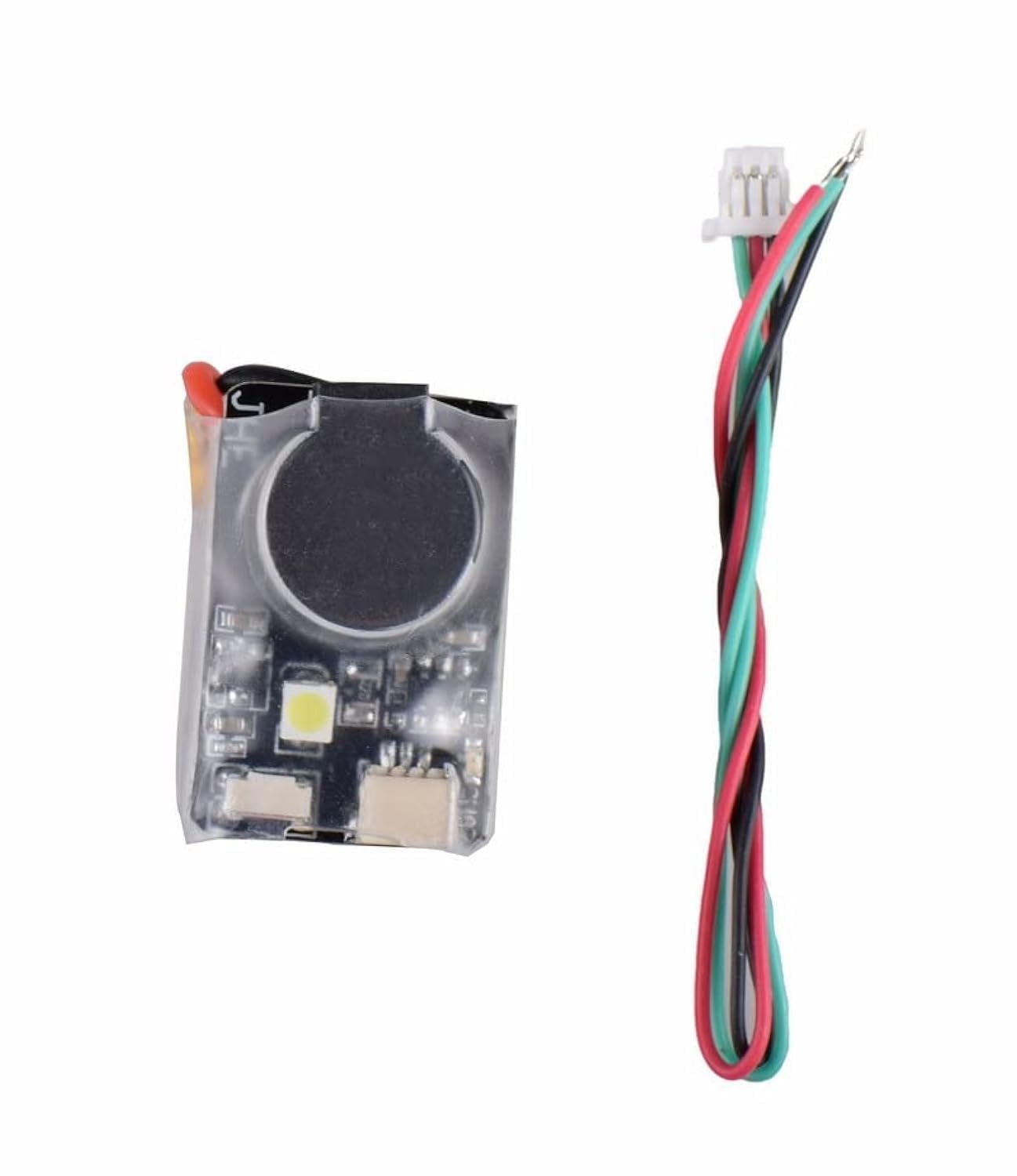 Hsthe Sea JHE42B Finder FPV Racing Drone Buzzer with Built-in Battery, Lost Drone Alarm 110dB Tracker Works as a Normal Buzzer or Standalone Beeper